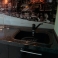 Мойка для кухни под мрамор Полигран-М F 11 (черный, цвет №16)
