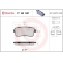 P68041 BREMBO Комплект тормозных колодок, дисковый тормоз