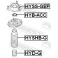 (hyd-g) Отбойник переднего амортизатора FEBEST (Hyundai Getz 2002-2011)