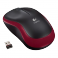 Мышь Logitech M185 dark red wireless USB (910-002240)