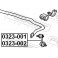 (0323-001) Тяга стабилизатора передняя правая FEBEST (Honda CR-V RD4/RD5/RD6/RD7/RD9 2001-2006)