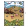 KNOPA. Игровой коврик "Динопарк 3D" арт.657043 (Пластмастер)