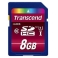 Карта памяти Transcend SDHC UHS-I Card 8GB Class10, 600X (TS8GSDHC10U1)