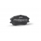3000-014 METACO Колодки тормозные передние к-кт