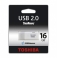 Флеш диск USB Toshiba 16Gb Hayabusa THNU16HAYWHT(6 USB2.0 белый