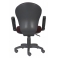 Кресло Бюрократ CH-G687AXSN/V-02 черный/бордовый ромбик (пластик серый)