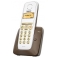 Телефон DECT Gigaset A130 DUO DARK BRAUN (белый/коричневый)