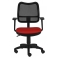 Кресло Бюрократ CH-797AXSN/26-22 спинка сетка черный сиденье красный подлокотники T-образные