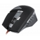 Мышь Oklick 755G HAZARD черный/серебристый (1000/1500/2500/3000dpi) USB игровая (8кнопок)