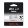 Флеш диск USB Toshiba 32Gb Hayabusa THNU32HAYWHT(6 USB2.0 белый
