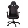 Кресло руководителя Бюрократ 771/Black+bl черный ткань черный вставки (2 накладные подушки)
