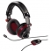 Наушники с микрофоном Insomnia для PS3 Hama 51828 (красный/черный) 