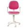 Кресло Бюрократ CH-W356AXSN/15-55 розовый (пластик белый)