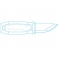 Нож Morakniv Eldris Yellow (нержавеющая сталь, длина / толщина лезвия, мм: 56 / 2,0)