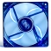 Вентилятор корпусной Deepcool WIND BLADE 120 120x120x25 3pin 27dB 1300rpm 119g голубой LED
