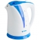 Чайник DELTA DL-1327 белый с голуб 2200 вт,2 л
