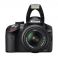 Фотокамера Nikon D3200 KIT black 24.2Mpix 18-55VRII 3" 1080p SD Набор с объективомEN-EL14