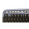 Клавиатура Oklick 330M Black/blue mmedia (PS/2+USB)+ USB порт