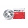 3100-006 METACO Диск тормозной передний не вентилируемый