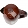 Чайник DELTA  LUX DL-1007 нерж.коричневый