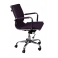Кресло руководителя Бюрократ CH-993-Low/purple низкая спинка фиолетовый искусственная кожа хром
