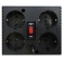 Стабилизатор напряжения Powercom TCA-1200 Black Tap-Change, 600W