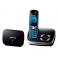 Телефон DECT Panasonic KX-TG6541RUB (черный)