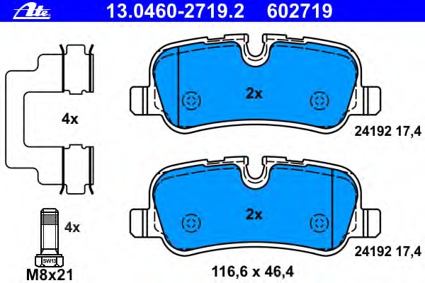 Купить 8DB355011-981 HELLA PAGID Комплект тормозных колодок, дисковый тормоз в интернет-магазине Ravta – самая низкая цена