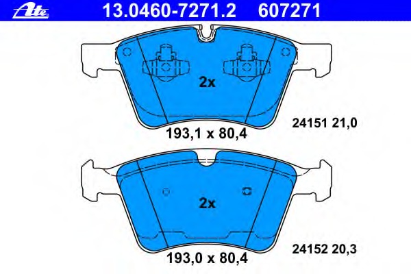 Купить 8DB355014-191 HELLA PAGID Комплект тормозных колодок, дисковый тормоз в интернет-магазине Ravta – самая низкая цена