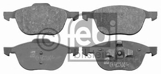 16479 FEBI BILSTEIN Комплект тормозных колодок, дисковый тормоз