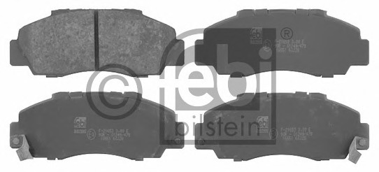 P28048 BREMBO Комплект тормозных колодок, дисковый тормоз