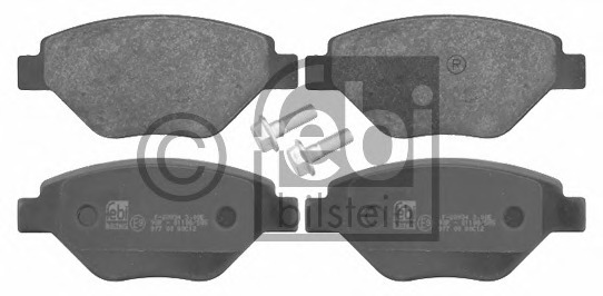 097700 Remsa Комплект тормозных колодок, дисковый тормоз