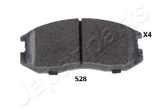 PA-528AF Japanparts Комплект тормозных колодок, дисковый тормоз