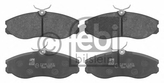p24039 BREMBO Комплект тормозных колодок, дисковый тормоз