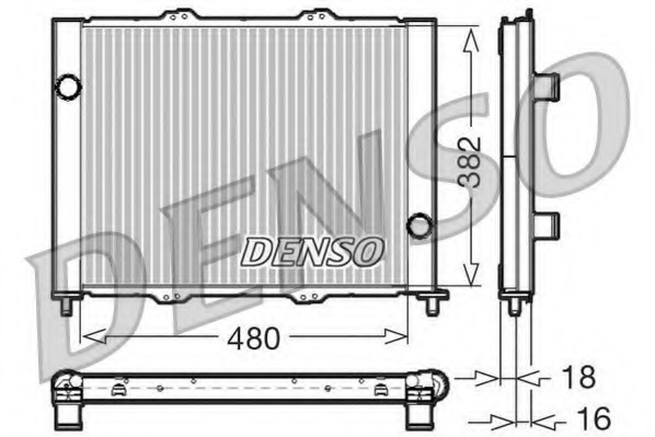 Купить DRM23099 Denso модуль охлаждения в интернет-магазине Ravta – самая низкая цена