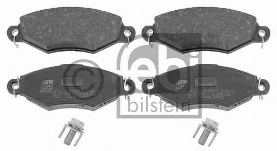 P61063 BREMBO Комплект тормозных колодок, дисковый тормоз