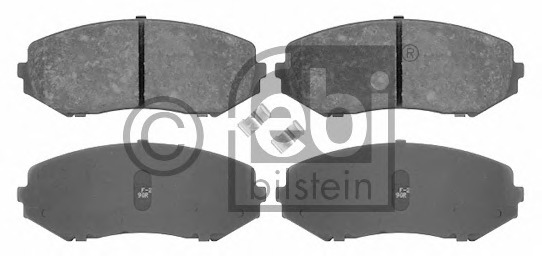 0986494241 Bosch Комплект тормозных колодок, дисковый тормоз