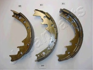 GF-233AF Japanparts Комплект тормозных колодок