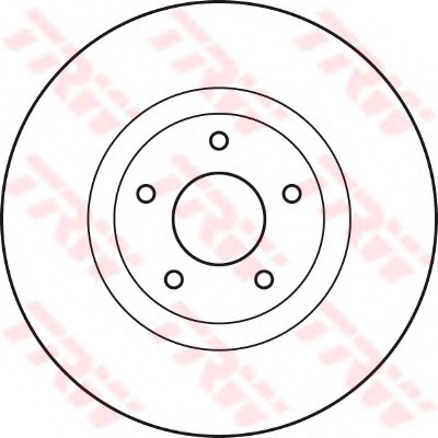 DF4989S TRW Тормозной диск