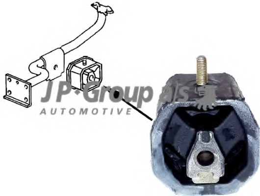 Купить 1117902900 JP Group Подвеска, двигатель в интернет-магазине Ravta – самая низкая цена