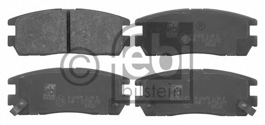 0986424367 Bosch Комплект тормозных колодок, дисковый тормоз