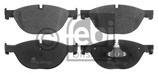 P06076 BREMBO Комплект тормозных колодок, дисковый тормоз