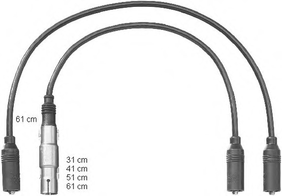 Купить ZEF1222 BERU Комплект проводов зажигания в интернет-магазине Ravta – самая низкая цена