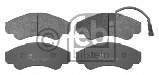 0986424769 Bosch Комплект тормозных колодок, дисковый тормоз