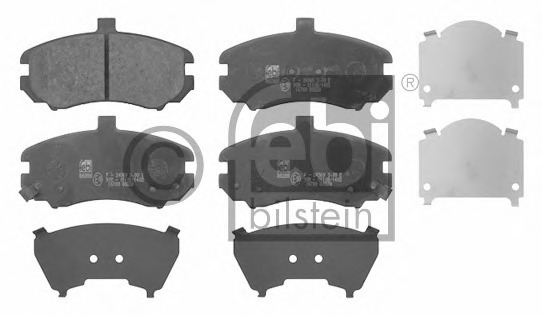 P30029 BREMBO Комплект тормозных колодок, дисковый тормоз