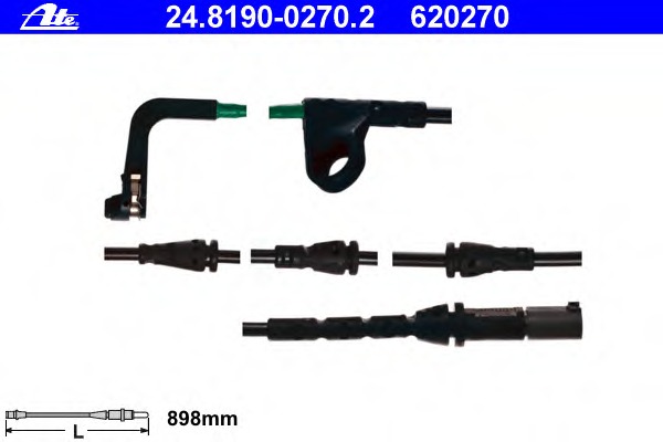 Купить 8dk355250-851 HELLA PAGID Сигнализатор, износ тормозных колодок в интернет-магазине Ravta – самая низкая цена