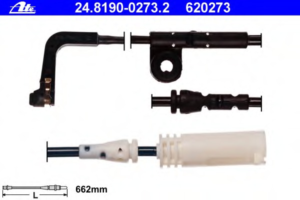 Купить 8dk355250-641 HELLA PAGID Сигнализатор, износ тормозных колодок в интернет-магазине Ravta – самая низкая цена