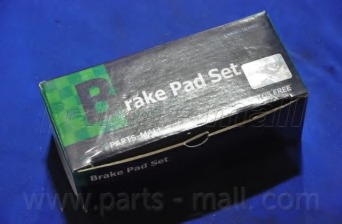 PKC-008 Parts-Mall Комплект тормозных колодок, дисковый тормоз