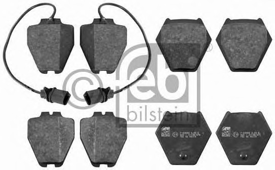 0986424690 Bosch Комплект тормозных колодок, дисковый тормоз