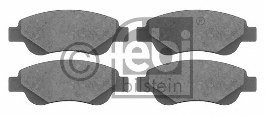 P61081 BREMBO Комплект тормозных колодок, дисковый тормоз